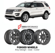 FORGED WHEELS RIMS for FORD EXPLORER LIMITED 2002 - 2019

Custom forged wheels for Ford Explorer Limited 2002 - 2019. Made-to-order monoblock, 2-piece and 3-piece rims in custom sizes, offsets, colors and finishes with guaranteed fitment.

We manufacture premium quality forged wheels rims for Ford Explorer Limited 2002 - 2019 in any design, size, color.

THIS WHEEL DESIGN CAN BE CUSTOM-MADE FOR YOUR CAR IN ANY SIZE AND COLOR OPTIONS
Available in monoblock, 2-piece, 3-piece, duoblock, beadlock
3D wheel rende
