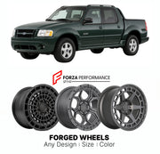 FORGED WHEELS RIMS for FORD EXPLORER SPORT TRAC 2001 - 2005

Custom forged wheels for Ford Explorer Sport Trac 2001 - 2005. Made-to-order monoblock, 2-piece and 3-piece rims in custom sizes, offsets, colors and finishes with guaranteed fitment.

We manufacture premium quality forged wheels rims for Ford Explorer Sport Trac 2001 - 2005 in any design, size, color.

THIS WHEEL DESIGN CAN BE CUSTOM-MADE FOR YOUR CAR IN ANY SIZE AND COLOR OPTIONS
Available in monoblock, 2-piece, 3-piece, duoblock, beadlock
3D wh