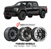 FORGED WHEELS RIMS for FORD F-150RAPTOR R SUPERCHARGED V8 2023+

Custom forged wheels for Ford F-150Raptor R Supercharged V8 2023+. Made-to-order monoblock, 2-piece and 3-piece rims in custom sizes, offsets, colors and finishes with guaranteed fitment.

We manufacture premium quality forged wheels rims for Ford F-150Raptor R Supercharged V8 2023+ in any design, size, color.

THIS WHEEL DESIGN CAN BE CUSTOM-MADE FOR YOUR CAR IN ANY SIZE AND COLOR OPTIONS
Available in monoblock, 2-piece, 3-piece, duoblock, be