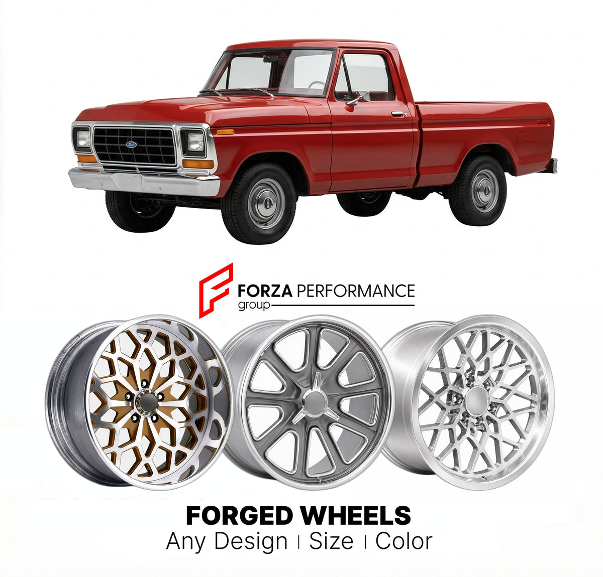 CUSTOM CLASSIC VINTAGE RESTOMOD RETRO OLD SCHOOL FORGED WHEELS RIMS fo