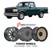 FORGED WHEELS RIMS for FORD F-150 LARIAT 1997 - 2003

Custom forged wheels for Ford F-150 Lariat 1997 - 2003. Made-to-order monoblock, 2-piece and 3-piece rims in custom sizes, offsets, colors and finishes with guaranteed fitment.

We manufacture premium quality forged wheels rims for Ford F-150 Lariat 1997 - 2003 in any design, size, color.

THIS WHEEL DESIGN CAN BE CUSTOM-MADE FOR YOUR CAR IN ANY SIZE AND COLOR OPTIONS
Available in monoblock, 2-piece, 3-piece, duoblock, beadlock
3D wheel renderings are pr