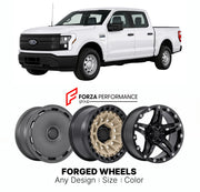 FORGED WHEELS RIMS for FORD F-150 LIGHTNING PRO EV 2022+

Custom forged wheels for Ford F-150 Lightning Pro EV 2022+. Made-to-order monoblock, 2-piece and 3-piece rims in custom sizes, offsets, colors and finishes with guaranteed fitment.

We manufacture premium quality forged wheels rims for Ford F-150 Lightning Pro EV 2022+ in any design, size, color.

THIS WHEEL DESIGN CAN BE CUSTOM-MADE FOR YOUR CAR IN ANY SIZE AND COLOR OPTIONS
Available in monoblock, 2-piece, 3-piece, duoblock, beadlock
3D wheel rende