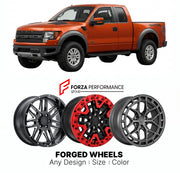 FORGED WHEELS RIMS for FORD F-150 RAPTOR 2010 - 2014

Custom forged wheels for Ford F-150 Raptor 2010 - 2014. Made-to-order monoblock, 2-piece and 3-piece rims in custom sizes, offsets, colors and finishes with guaranteed fitment.

We manufacture premium quality forged wheels rims for Ford F-150 Raptor 2010 - 2014 in any design, size, color.

THIS WHEEL DESIGN CAN BE CUSTOM-MADE FOR YOUR CAR IN ANY SIZE AND COLOR OPTIONS
Available in monoblock, 2-piece, 3-piece, duoblock, beadlock
3D wheel renderings are pr