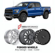 FORGED WHEELS RIMS for FORD F-150 RAPTOR 2017 - 2020

Custom forged wheels for Ford F-150 Raptor 2017 - 2020. Made-to-order monoblock, 2-piece and 3-piece rims in custom sizes, offsets, colors and finishes with guaranteed fitment.

We manufacture premium quality forged wheels rims for Ford F-150 Raptor 2017 - 2020 in any design, size, color.

THIS WHEEL DESIGN CAN BE CUSTOM-MADE FOR YOUR CAR IN ANY SIZE AND COLOR OPTIONS
Available in monoblock, 2-piece, 3-piece, duoblock, beadlock
3D wheel renderings are pr