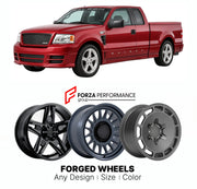 FORGED WHEELS RIMS for FORD F-150 SALEEN S331 2004 - 2008

Custom forged wheels for Ford F-150 Saleen S331 2004 - 2008. Made-to-order monoblock, 2-piece and 3-piece rims in custom sizes, offsets, colors and finishes with guaranteed fitment.

We manufacture premium quality forged wheels rims for Ford F-150 Saleen S331 2004 - 2008 in any design, size, color.

THIS WHEEL DESIGN CAN BE CUSTOM-MADE FOR YOUR CAR IN ANY SIZE AND COLOR OPTIONS
Available in monoblock, 2-piece, 3-piece, duoblock, beadlock
3D wheel re