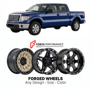 FORGED WHEELS RIMS for FORD F-150 XLT 2009 - 2014

Custom forged wheels for Ford F-150 XLT 2009 - 2014. Made-to-order monoblock, 2-piece and 3-piece rims in custom sizes, offsets, colors and finishes with guaranteed fitment.

We manufacture premium quality forged wheels rims for Ford F-150 XLT 2009 - 2014 in any design, size, color.

THIS WHEEL DESIGN CAN BE CUSTOM-MADE FOR YOUR CAR IN ANY SIZE AND COLOR OPTIONS
Available in monoblock, 2-piece, 3-piece, duoblock, beadlock
3D wheel renderings are provided ac