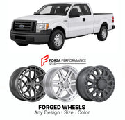 FORGED WHEELS RIMS for FORD F-150 XL 2009 - 2014

Custom forged wheels for Ford F-150 XL 2009 - 2014. Made-to-order monoblock, 2-piece and 3-piece rims in custom sizes, offsets, colors and finishes with guaranteed fitment.

We manufacture premium quality forged wheels rims for Ford F-150 XL 2009 - 2014 in any design, size, color.

THIS WHEEL DESIGN CAN BE CUSTOM-MADE FOR YOUR CAR IN ANY SIZE AND COLOR OPTIONS
Available in monoblock, 2-piece, 3-piece, duoblock, beadlock
3D wheel renderings are provided accor