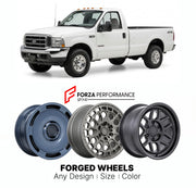 FORGED WHEELS RIMS for FORD F-350 1999 - 2024

Custom forged wheels for Ford F-350 1999 - 2024. Made-to-order monoblock, 2-piece and 3-piece rims in custom sizes, offsets, colors and finishes with guaranteed fitment.

We manufacture premium quality forged wheels rims for Ford F-350 1999 - 2024 in any design, size, color.

THIS WHEEL DESIGN CAN BE CUSTOM-MADE FOR YOUR CAR IN ANY SIZE AND COLOR OPTIONS
Available in monoblock, 2-piece, 3-piece, duoblock, beadlock
3D wheel renderings are provided according to t