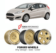 FORGED WHEELS RIMS for FORD FIESTA SE US 2011 - 2019

Custom forged wheels for Ford Fiesta SE US 2011 - 2019. Made-to-order monoblock, 2-piece and 3-piece rims in custom sizes, offsets, colors and finishes with guaranteed fitment.

We manufacture premium quality forged wheels rims for Ford Fiesta SE US 2011 - 2019 in any design, size, color.

THIS WHEEL DESIGN CAN BE CUSTOM-MADE FOR YOUR CAR IN ANY SIZE AND COLOR OPTIONS
Available in monoblock, 2-piece, 3-piece, duoblock, beadlock
3D wheel renderings are pr