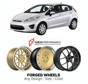 FORGED WHEELS RIMS for FORD FIESTA S US 2011 - 2019

Custom forged wheels for Ford Fiesta S US 2011 - 2019. Made-to-order monoblock, 2-piece and 3-piece rims in custom sizes, offsets, colors and finishes with guaranteed fitment.

We manufacture premium quality forged wheels rims for Ford Fiesta S US 2011 - 2019 in any design, size, color.

THIS WHEEL DESIGN CAN BE CUSTOM-MADE FOR YOUR CAR IN ANY SIZE AND COLOR OPTIONS
Available in monoblock, 2-piece, 3-piece, duoblock, beadlock
3D wheel renderings are provi