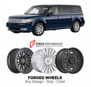 FORGED WHEELS RIMS for FORD FLEX ECOBOOST 2009 - 2019

Custom forged wheels for Ford Flex EcoBoost 2009 - 2019. Made-to-order monoblock, 2-piece and 3-piece rims in custom sizes, offsets, colors and finishes with guaranteed fitment.

We manufacture premium quality forged wheels rims for Ford Flex EcoBoost 2009 - 2019 in any design, size, color.

THIS WHEEL DESIGN CAN BE CUSTOM-MADE FOR YOUR CAR IN ANY SIZE AND COLOR OPTIONS
Available in monoblock, 2-piece, 3-piece, duoblock, beadlock
3D wheel renderings are