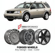 FORGED WHEELS RIMS for FORD FREESTYLE SE 2005 - 2007

Custom forged wheels for Ford Freestyle SE 2005 - 2007. Made-to-order monoblock, 2-piece and 3-piece rims in custom sizes, offsets, colors and finishes with guaranteed fitment.

We manufacture premium quality forged wheels rims for Ford Freestyle SE 2005 - 2007 in any design, size, color.

THIS WHEEL DESIGN CAN BE CUSTOM-MADE FOR YOUR CAR IN ANY SIZE AND COLOR OPTIONS
Available in monoblock, 2-piece, 3-piece, duoblock, beadlock
3D wheel renderings are pr