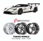 FORGED WHEELS RIMS for FORD GT MK II 2017 - 2022

Custom forged wheels for Ford GT Mk II 2017 - 2022. Made-to-order monoblock, 2-piece and 3-piece rims in custom sizes, offsets, colors and finishes with guaranteed fitment.

We manufacture premium quality forged wheels rims for Ford GT Mk II 2017 - 2022 in any design, size, color.

THIS WHEEL DESIGN CAN BE CUSTOM-MADE FOR YOUR CAR IN ANY SIZE AND COLOR OPTIONS
Available in monoblock, 2-piece, 3-piece, duoblock, beadlock
3D wheel renderings are provided accor