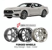 FORGED WHEELS RIMS for FORD MUSTANG 60TH ANNIVERSARY PACKAGE S650 2024+

Custom forged wheels for Ford Mustang 60th Anniversary Package S650 2024+. Made-to-order monoblock, 2-piece and 3-piece rims in custom sizes, offsets, colors and finishes with guaranteed fitment.

We manufacture premium quality forged wheels rims for Ford Mustang 60th Anniversary Package S650 2024+ in any design, size, color.

THIS WHEEL DESIGN CAN BE CUSTOM-MADE FOR YOUR CAR IN ANY SIZE AND COLOR OPTIONS
Available in monoblock, 2-piec