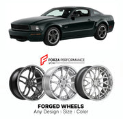 FORGED WHEELS RIMS for FORD MUSTANG BULLITT S197 SPECIAL EDITION 2008 - 2009

Custom forged wheels for Ford Mustang Bullitt S197 Special Edition 2008 - 2009. Made-to-order monoblock, 2-piece and 3-piece rims in custom sizes, offsets, colors and finishes with guaranteed fitment.

We manufacture premium quality forged wheels rims for Ford Mustang Bullitt S197 Special Edition 2008 - 2009 in any design, size, color.

THIS WHEEL DESIGN CAN BE CUSTOM-MADE FOR YOUR CAR IN ANY SIZE AND COLOR OPTIONS
Available in mo
