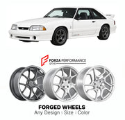 FORGED WHEELS RIMS for FORD MUSTANG COBRA R SVT FOX BODY 1993 - 1993

Custom forged wheels for Ford Mustang Cobra R SVT Fox Body 1993 - 1993. Made-to-order monoblock, 2-piece and 3-piece rims in custom sizes, offsets, colors and finishes with guaranteed fitment.

We manufacture premium quality forged wheels rims for Ford Mustang Cobra R SVT Fox Body 1993 - 1993 in any design, size, color.

THIS WHEEL DESIGN CAN BE CUSTOM-MADE FOR YOUR CAR IN ANY SIZE AND COLOR OPTIONS
Available in monoblock, 2-piece, 3-piec