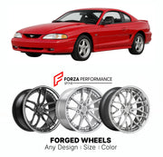 FORGED WHEELS RIMS for FORD MUSTANG GT SN95 1994 - 1998

Custom forged wheels for Ford Mustang GT SN95 1994 - 1998. Made-to-order monoblock, 2-piece and 3-piece rims in custom sizes, offsets, colors and finishes with guaranteed fitment.

We manufacture premium quality forged wheels rims for Ford Mustang GT SN95 1994 - 1998 in any design, size, color.

THIS WHEEL DESIGN CAN BE CUSTOM-MADE FOR YOUR CAR IN ANY SIZE AND COLOR OPTIONS
Available in monoblock, 2-piece, 3-piece, duoblock, beadlock
3D wheel renderin