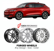 FORGED WHEELS RIMS for FORD MUSTANG MACH-E 2021 - 2024

Custom forged wheels for Ford Mustang Mach-E 2021 - 2024. Made-to-order monoblock, 2-piece and 3-piece rims in custom sizes, offsets, colors and finishes with guaranteed fitment.

We manufacture premium quality forged wheels rims for Ford Mustang Mach-E 2021 - 2024 in any design, size, color.

THIS WHEEL DESIGN CAN BE CUSTOM-MADE FOR YOUR CAR IN ANY SIZE AND COLOR OPTIONS
Available in monoblock, 2-piece, 3-piece, duoblock, beadlock
3D wheel renderings 