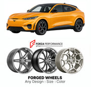 FORGED WHEELS RIMS for FORD MUSTANG MACH-E GT 2021+

Custom forged wheels for Ford Mustang Mach-E GT 2021+. Made-to-order monoblock, 2-piece and 3-piece rims in custom sizes, offsets, colors and finishes with guaranteed fitment.

We manufacture premium quality forged wheels rims for Ford Mustang Mach-E GT 2021+ in any design, size, color.

THIS WHEEL DESIGN CAN BE CUSTOM-MADE FOR YOUR CAR IN ANY SIZE AND COLOR OPTIONS
Available in monoblock, 2-piece, 3-piece, duoblock, beadlock
3D wheel renderings are provi