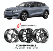 FORGED WHEELS RIMS for FORD MUSTANG MACH-E SELECT 2021+

Custom forged wheels for Ford Mustang Mach-E Select 2021+. Made-to-order monoblock, 2-piece and 3-piece rims in custom sizes, offsets, colors and finishes with guaranteed fitment.

We manufacture premium quality forged wheels rims for Ford Mustang Mach-E Select 2021+ in any design, size, color.

THIS WHEEL DESIGN CAN BE CUSTOM-MADE FOR YOUR CAR IN ANY SIZE AND COLOR OPTIONS
Available in monoblock, 2-piece, 3-piece, duoblock, beadlock
3D wheel renderin
