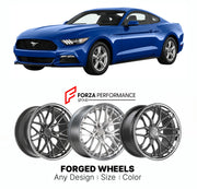 FORGED WHEELS RIMS for FORD MUSTANG S550 2015 - 2023

Custom forged wheels for Ford Mustang S550 2015 - 2023. Made-to-order monoblock, 2-piece and 3-piece rims in custom sizes, offsets, colors and finishes with guaranteed fitment.

We manufacture premium quality forged wheels rims for Ford Mustang S550 2015 - 2023 in any design, size, color.

THIS WHEEL DESIGN CAN BE CUSTOM-MADE FOR YOUR CAR IN ANY SIZE AND COLOR OPTIONS
Available in monoblock, 2-piece, 3-piece, duoblock, beadlock
3D wheel renderings are pr