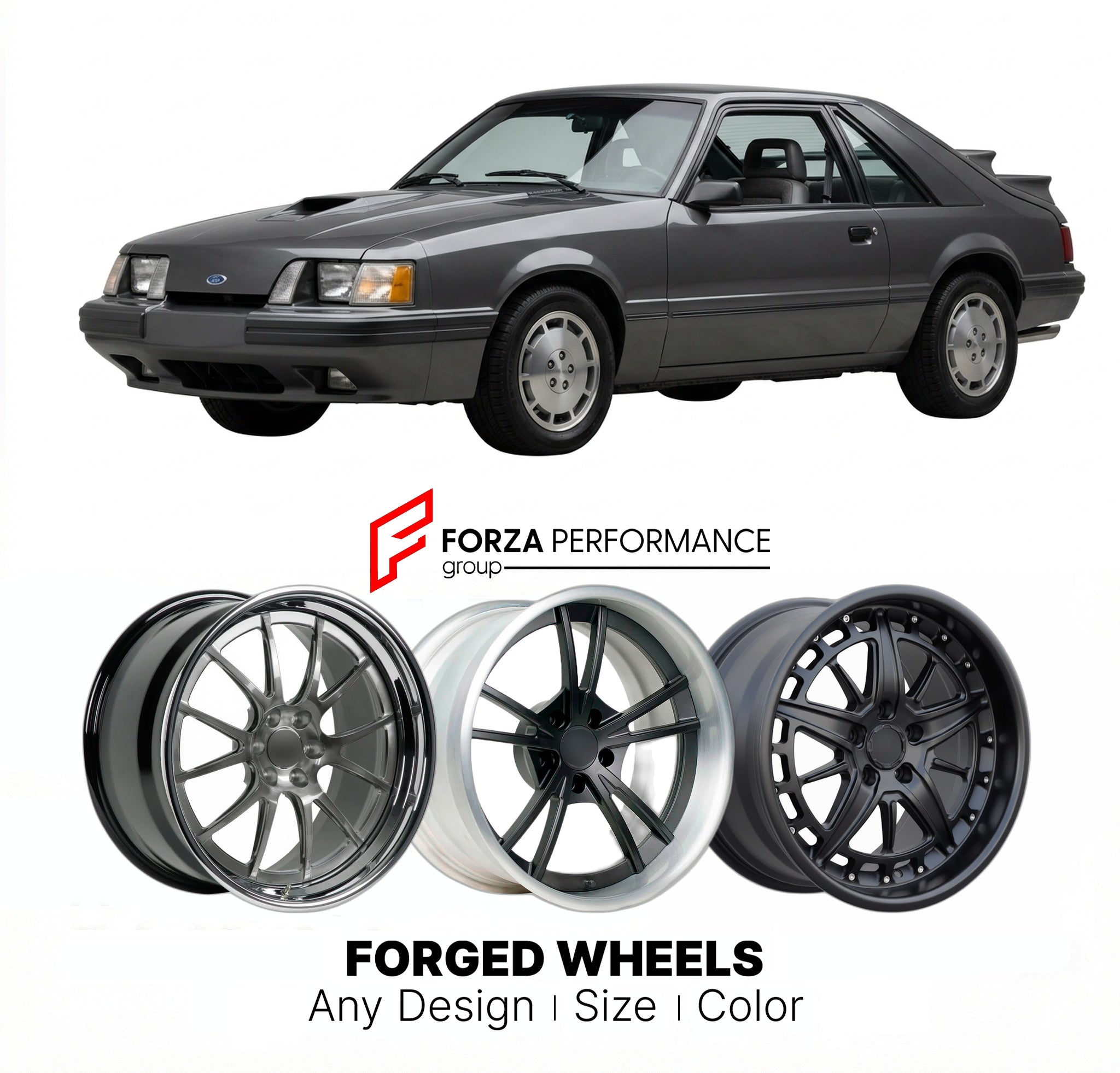 CUSTOM CLASSIC VINTAGE RESTOMOD RETRO OLD SCHOOL FORGED WHEELS RIMS fo