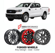 FORGED WHEELS RIMS for FORD RANGER XL T6 NORTH AMERICA 2019+

Custom forged wheels for Ford Ranger XL T6 North America 2019+. Made-to-order monoblock, 2-piece and 3-piece rims in custom sizes, offsets, colors and finishes with guaranteed fitment.

We manufacture premium quality forged wheels rims for Ford Ranger XL T6 North America 2019+ in any design, size, color.

THIS WHEEL DESIGN CAN BE CUSTOM-MADE FOR YOUR CAR IN ANY SIZE AND COLOR OPTIONS
Available in monoblock, 2-piece, 3-piece, duoblock, beadlock
3D