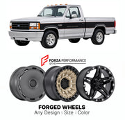 FORGED WHEELS RIMS for FORD SUPER DUTY HARLEY-DAVIDSON EDITION OBS 1992 - 2007

Custom forged wheels for Ford Super Duty Harley-Davidson Edition OBS 1992 - 2007. Made-to-order monoblock, 2-piece and 3-piece rims in custom sizes, offsets, colors and finishes with guaranteed fitment.

We manufacture premium quality forged wheels rims for Ford Super Duty Harley-Davidson Edition OBS 1992 - 2007 in any design, size, color.

THIS WHEEL DESIGN CAN BE CUSTOM-MADE FOR YOUR CAR IN ANY SIZE AND COLOR OPTIONS
Available
