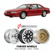 FORGED WHEELS RIMS for FORD THUNDERBIRD SUPER COUPE SUPERCHARGED MN12 1990 - 1995

Custom forged wheels for Ford Thunderbird Super Coupe Supercharged MN12 1990 - 1995. Made-to-order monoblock, 2-piece and 3-piece rims in custom sizes, offsets, colors and finishes with guaranteed fitment.

We manufacture premium quality forged wheels rims for Ford Thunderbird Super Coupe Supercharged MN12 1990 - 1995 in any design, size, color.

THIS WHEEL DESIGN CAN BE CUSTOM-MADE FOR YOUR CAR IN ANY SIZE AND COLOR OPTIONS
