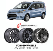 FORGED WHEELS RIMS for FORD TRANSIT CONNECT TITANIUM US MARKET 2010 - 2023

Custom forged wheels for Ford Transit Connect Titanium US Market 2010 - 2023. Made-to-order monoblock, 2-piece and 3-piece rims in custom sizes, offsets, colors and finishes with guaranteed fitment.

We manufacture premium quality forged wheels rims for Ford Transit Connect Titanium US Market 2010 - 2023 in any design, size, color.

THIS WHEEL DESIGN CAN BE CUSTOM-MADE FOR YOUR CAR IN ANY SIZE AND COLOR OPTIONS
Available in monobloc