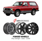 FORGED WHEELS RIMS for GMC JIMMY S- COMPACT 1990 - 2001

Custom forged wheels for GMC Jimmy S- Compact 1990 - 2001. Made-to-order monoblock, 2-piece and 3-piece rims in custom sizes, offsets, colors and finishes with guaranteed fitment.

We manufacture premium quality forged wheels rims for GMC Jimmy S- Compact 1990 - 2001 in any design, size, color.

THIS WHEEL DESIGN CAN BE CUSTOM-MADE FOR YOUR CAR IN ANY SIZE AND COLOR OPTIONS
Available in monoblock, 2-piece, 3-piece, duoblock, beadlock
3D wheel renderin