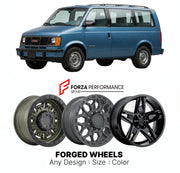 FORGED WHEELS RIMS for GMC SAFARI 1990 - 2005

Custom forged wheels for GMC Safari 1990 - 2005. Made-to-order monoblock, 2-piece and 3-piece rims in custom sizes, offsets, colors and finishes with guaranteed fitment.

We manufacture premium quality forged wheels rims for GMC Safari 1990 - 2005 in any design, size, color.

THIS WHEEL DESIGN CAN BE CUSTOM-MADE FOR YOUR CAR IN ANY SIZE AND COLOR OPTIONS
Available in monoblock, 2-piece, 3-piece, duoblock, beadlock
3D wheel renderings are provided according to t