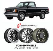 FORGED WHEELS RIMS for GMC SIERRA 1500 Z71 GMT400 1990 - 1998

Custom forged wheels for GMC Sierra 1500 Z71 GMT400 1990 - 1998. Made-to-order monoblock, 2-piece and 3-piece rims in custom sizes, offsets, colors and finishes with guaranteed fitment.

We manufacture premium quality forged wheels rims for GMC Sierra 1500 Z71 GMT400 1990 - 1998 in any design, size, color.

THIS WHEEL DESIGN CAN BE CUSTOM-MADE FOR YOUR CAR IN ANY SIZE AND COLOR OPTIONS
Available in monoblock, 2-piece, 3-piece, duoblock, beadlock