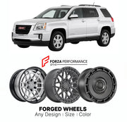 FORGED WHEELS RIMS for GMC TERRAIN SLE 2010+

Custom forged wheels for GMC Terrain SLE 2010+. Made-to-order monoblock, 2-piece and 3-piece rims in custom sizes, offsets, colors and finishes with guaranteed fitment.

We manufacture premium quality forged wheels rims for GMC Terrain SLE 2010+ in any design, size, color.

THIS WHEEL DESIGN CAN BE CUSTOM-MADE FOR YOUR CAR IN ANY SIZE AND COLOR OPTIONS
Available in monoblock, 2-piece, 3-piece, duoblock, beadlock
3D wheel renderings are provided according to the 