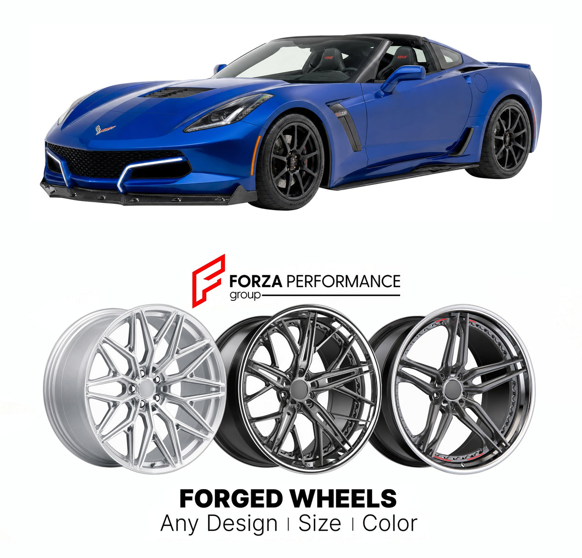 FORGED WHEELS RIMS for GENOVATION GXE PRODUCTION VERSION 2016 - 2020

Custom forged wheels for Genovation GXE Production Version 2016 - 2020. Made-to-order monoblock, 2-piece and 3-piece rims in custom sizes, offsets, colors and finishes with guaranteed fitment.

We manufacture premium quality forged wheels rims for Genovation GXE Production Version 2016 - 2020 in any design, size, color.

THIS WHEEL DESIGN CAN BE CUSTOM-MADE FOR 
