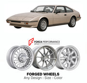 CUSTOM CLASSIC VINTAGE RESTOMOD RETRO OLD SCHOOL FORGED WHEELS RIMS for GINETTA G26 G28 G31 1984 - 1989

Custom forged wheels for Ginetta G26 G28 G31 1984 - 1989. Classic, vintage, restomod wheel designs made to order in custom sizes, offsets, colors and finishes.

We manufacture premium quality forged wheels rims for Ginetta G26 G28 G31 1984 - 1989 in any design, size, color.

THIS WHEEL DESIGN CAN BE CUSTOM-MADE FOR YOUR CAR IN ANY SIZE AND COLOR OPTIONS
Available in monoblock, 2-piece, 3-piece, duoblock,