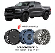 FORGED WHEELS RIMS for HENNESSEY MAMMOTH 1000 RAM TRX BASED 2021+

Custom forged wheels for Hennessey Mammoth 1000 Ram TRX Based 2021+. Made-to-order monoblock, 2-piece and 3-piece rims in custom sizes, offsets, colors and finishes with guaranteed fitment.

We manufacture premium quality forged wheels rims for Hennessey Mammoth 1000 Ram TRX Based 2021+ in any design, size, color.

THIS WHEEL DESIGN CAN BE CUSTOM-MADE FOR YOUR CAR IN ANY SIZE AND COLOR OPTIONS
Available in monoblock, 2-piece, 3-piece, duoblo