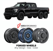 FORGED WHEELS RIMS for HENNESSEY VELOCIRAPTOR 6X6 FORD TRUCK BASED 2010+

Custom forged wheels for Hennessey VelociRaptor 6x6 Ford Truck Based 2010+. Made-to-order monoblock, 2-piece and 3-piece rims in custom sizes, offsets, colors and finishes with guaranteed fitment.

We manufacture premium quality forged wheels rims for Hennessey VelociRaptor 6x6 Ford Truck Based 2010+ in any design, size, color.

THIS WHEEL DESIGN CAN BE CUSTOM-MADE FOR YOUR CAR IN ANY SIZE AND COLOR OPTIONS
Available in monoblock, 2-p