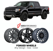 FORGED WHEELS RIMS for HENNESSEY VELOCIRAPTOR FORD RAPTOR-BASED PACKAGE 2010+

Custom forged wheels for Hennessey VelociRaptor Ford Raptor-Based Package 2010+. Made-to-order monoblock, 2-piece and 3-piece rims in custom sizes, offsets, colors and finishes with guaranteed fitment.

We manufacture premium quality forged wheels rims for Hennessey VelociRaptor Ford Raptor-Based Package 2010+ in any design, size, color.

THIS WHEEL DESIGN CAN BE CUSTOM-MADE FOR YOUR CAR IN ANY SIZE AND COLOR OPTIONS
Available in