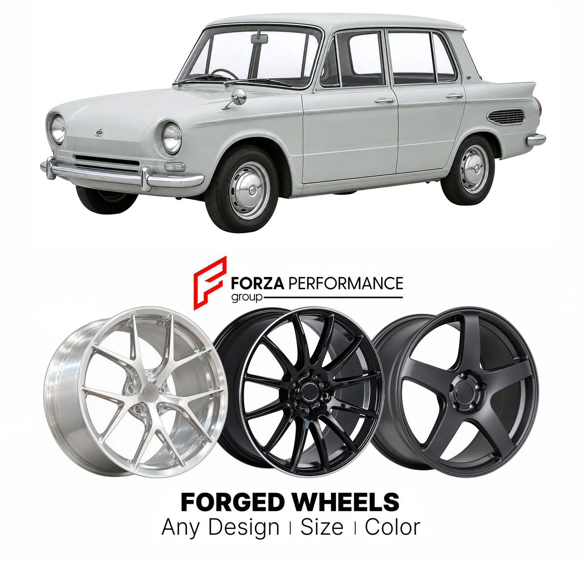 CUSTOM CLASSIC VINTAGE RESTOMOD RETRO OLD SCHOOL FORGED WHEELS RIMS for HINO CONTESSA 900 PC10 1961 - 1964

Custom forged wheels for Hino Contessa 900 PC10 1961 - 1964. Classic, vintage, restomod and retro JDM wheel designs made to order in custom sizes, offsets, colors and finishes with guaranteed fitment.

We manufacture premium quality forged wheels rims for Hino Contessa 900 PC10 1961 - 1964 in any design, size, color.

JDM WHEEL DESIGNS: our Japanese collection for sports cars and coupes includes desig