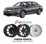 FORGED WHEELS RIMS for HONDA ACCORD CV 2017 - 2022

Custom forged wheels for Honda Accord CV 2017 - 2022. Made-to-order monoblock, 2-piece and 3-piece rims in custom sizes, offsets, colors and finishes with guaranteed fitment.

We manufacture premium quality forged wheels rims for Honda Accord CV 2017 - 2022 in any design, size, color.

JDM WHEEL DESIGNS: our Japanese collection for sports cars and coupes includes designs inspired by Rays Volk Racing, XXR, SSR, Enkei, Cosmis Racing, Rota, Liberty Walk, Top 