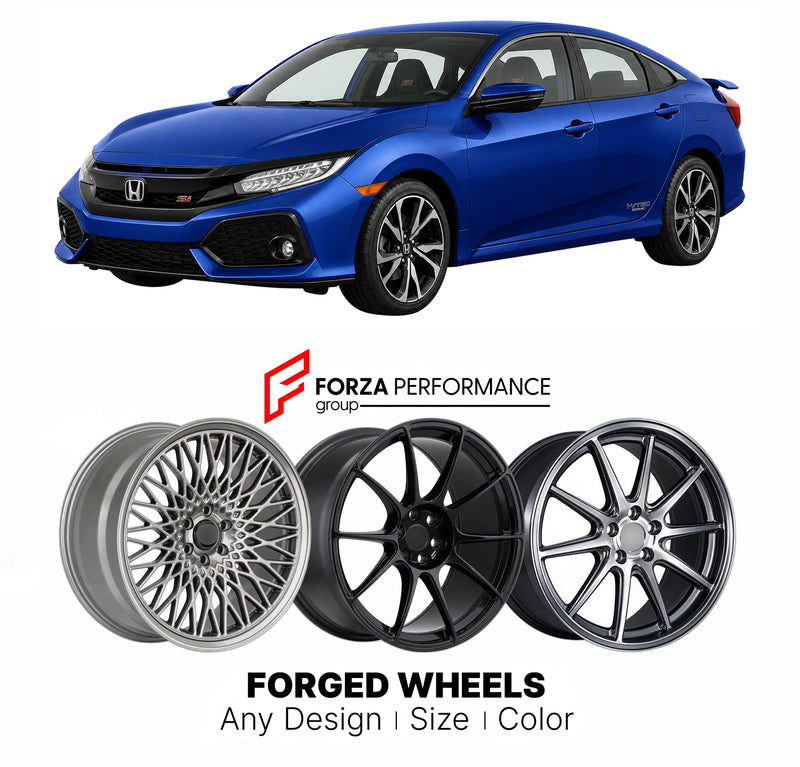FORGED WHEELS RIMS for HONDA CIVIC SI SERIES X 2017 - 2020