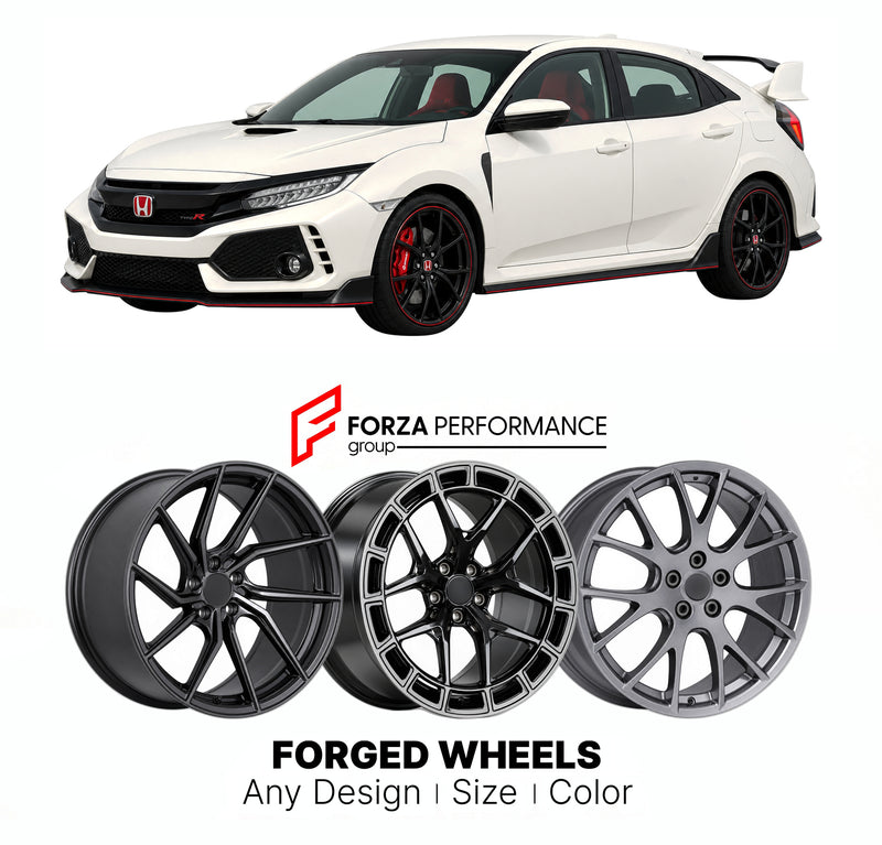FORGED WHEELS RIMS for HONDA CIVIC TYPE R FK8 2017 - 2021