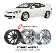 FORGED WHEELS RIMS for HONDA INTEGRA TYPE R DC5 2001 - 2006

Custom forged wheels for Honda Integra Type R DC5 2001 - 2006. Made-to-order monoblock, 2-piece and 3-piece rims in custom sizes, offsets, colors and finishes with guaranteed fitment.

We manufacture premium quality forged wheels rims for Honda Integra Type R DC5 2001 - 2006 in any design, size, color.

JDM WHEEL DESIGNS: our Japanese collection for sports cars and coupes includes designs inspired by Rays Volk Racing, XXR, SSR, Enkei, Cosmis Racin