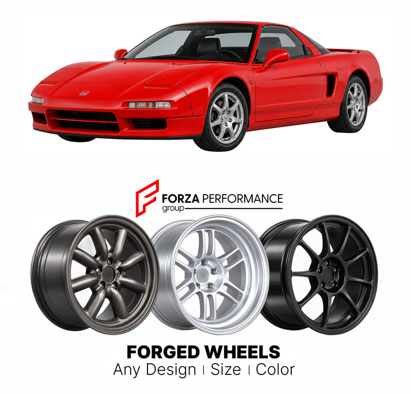 CUSTOM CLASSIC VINTAGE RESTOMOD RETRO OLD SCHOOL FORGED WHEELS RIMS for HONDA NSX NA1 NA2 1990 - 2005