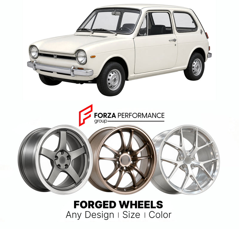 CUSTOM CLASSIC VINTAGE RESTOMOD RETRO OLD SCHOOL FORGED WHEELS RIMS for HONDA Z600 1970 - 1974