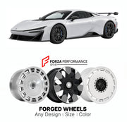 Custom forged wheels for Hyptec GAC Aion SSR 2023+. Made-to-order monoblock, 2-piece and 3-piece wheels in custom sizes, offsets, colors and finishes with guaranteed vehicle fitment.

We manufacture premium quality forged wheels rims for Hyptec GAC Aion SSR 2023+ in any design, size, color.

THIS WHEEL DESIGN CAN BE CUSTOM-MADE FOR YOUR CAR IN ANY SIZE AND COLOR OPTIONS
Available in monoblock, 2-piece, 3-piece, duoblock, beadlock
3D wheel renderings are provided according to the exact dimensions and specifi