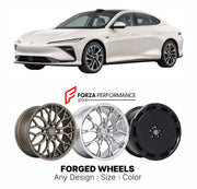 Custom forged wheels for IM Motors SAIC L6 2024+. Made-to-order monoblock, 2-piece and 3-piece wheels in custom sizes, offsets, colors and finishes with guaranteed vehicle fitment.

We manufacture premium quality forged wheels rims for IM Motors SAIC L6 2024+ in any design, size, color.

THIS WHEEL DESIGN CAN BE CUSTOM-MADE FOR YOUR CAR IN ANY SIZE AND COLOR OPTIONS
Available in monoblock, 2-piece, 3-piece, duoblock, beadlock
3D wheel renderings are provided according to the exact dimensions and specificati