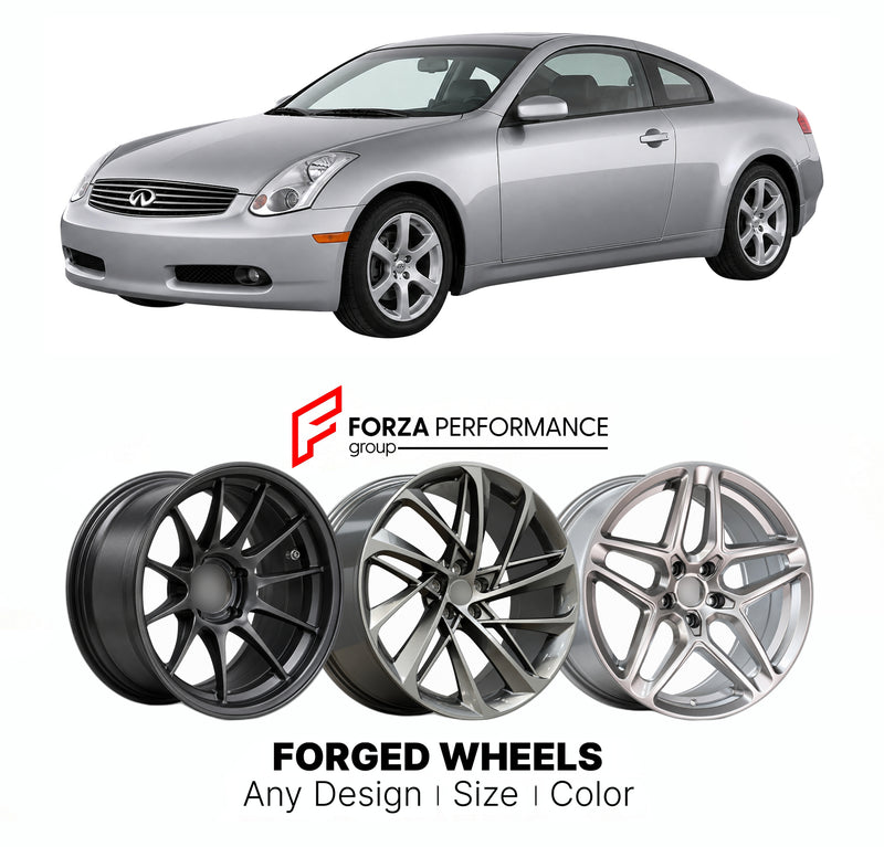FORGED WHEELS RIMS for INFINITI G35 V35 2002 - 2007