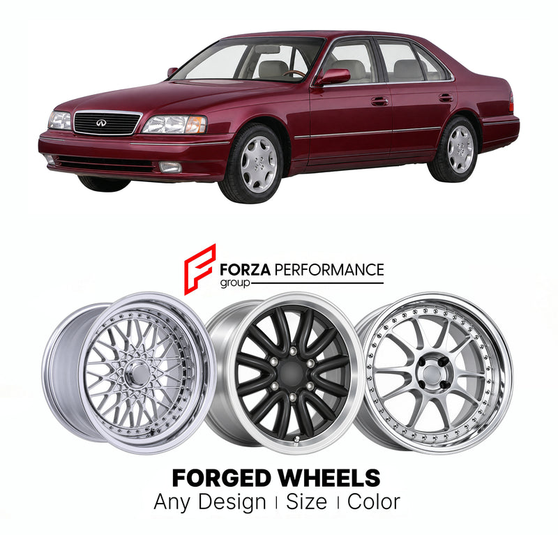 CUSTOM CLASSIC VINTAGE RESTOMOD RETRO OLD SCHOOL FORGED WHEELS RIMS for INFINITI Q45 G50 1989 - 1996